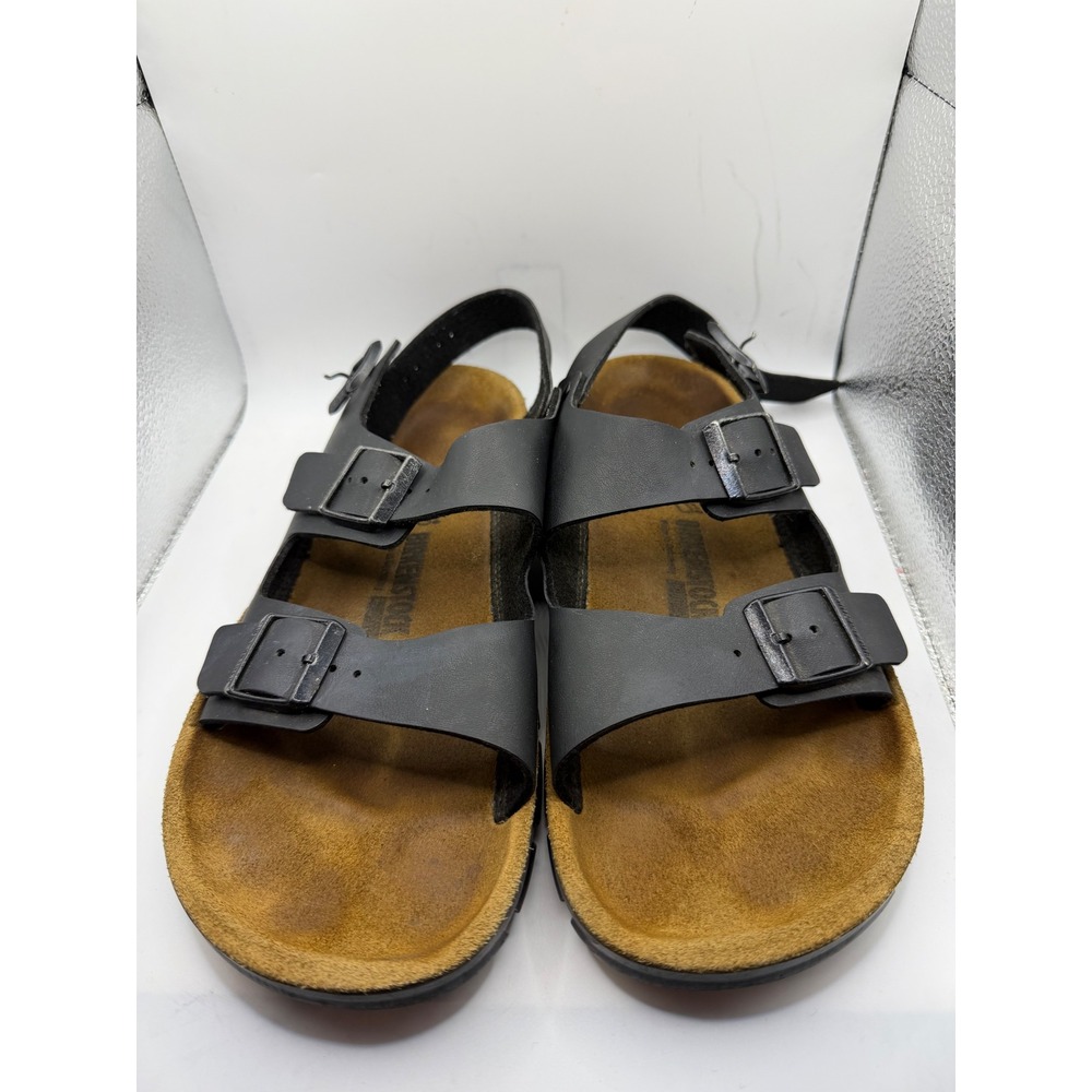 Birkenstock Milano SL Black Slip Resistant Sandals Mens 9 Womens 11 EU 42